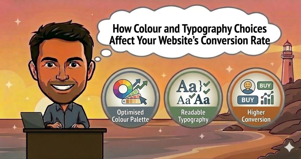 How Colour and Typography Choices Affect Your Website's Conversion Rate